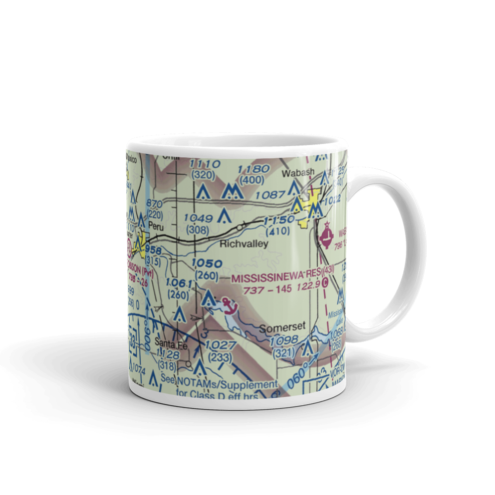 Robison Airport (IN33) VFR Sectional  Mug 