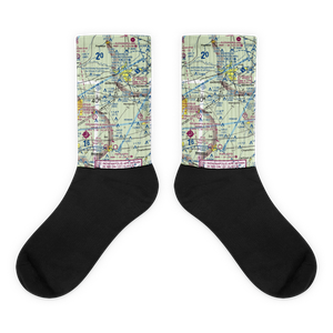 Stephenson Airport (IN32) VFR Sectional Socks