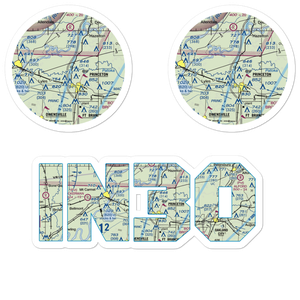 Hull Airport (IN30) VFR Sectional Sticker Pack