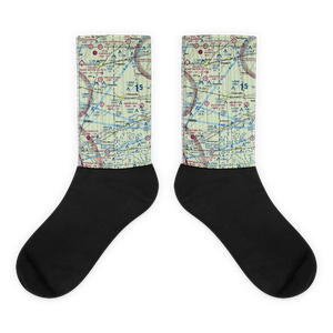 Hook Field (IN18) VFR Sectional Socks