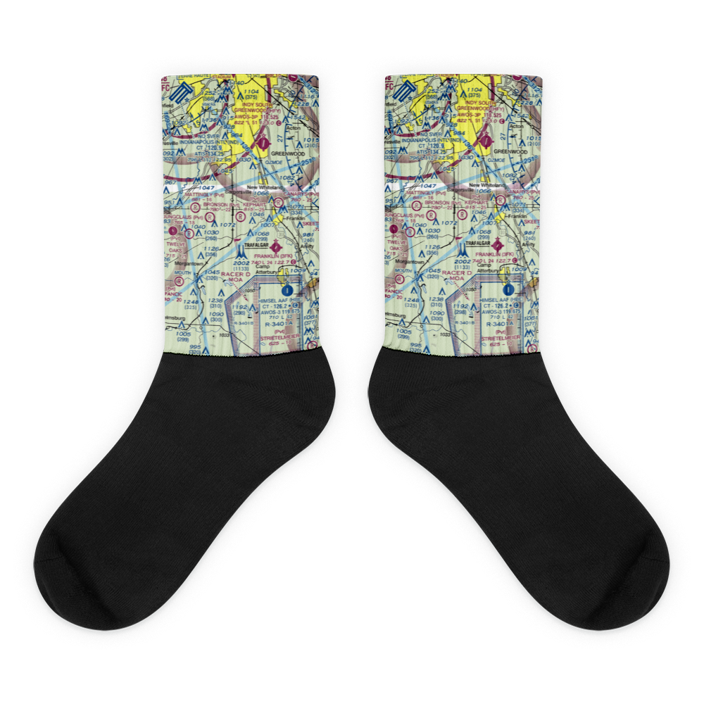 Kephart Field Airport (IN01) VFR Sectional Socks 