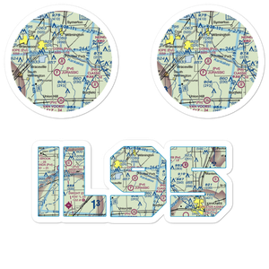 Corn Field (IL95) VFR Sectional Sticker Pack