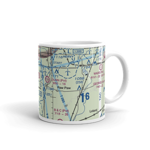 W Davis Airport (IL87) VFR Sectional  Mug