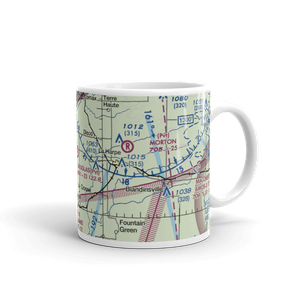 Douglas Airport (IL84) VFR Sectional  Mug