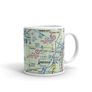 Martin RLA Restricted Landing Area (IL82) VFR Sectional  Mug