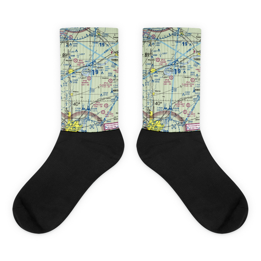 Martin RLA Restricted Landing Area (IL82) VFR Sectional Socks 