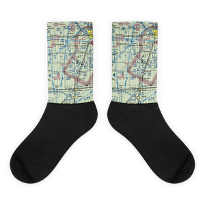 Berns Airport (IL81) VFR Sectional Socks