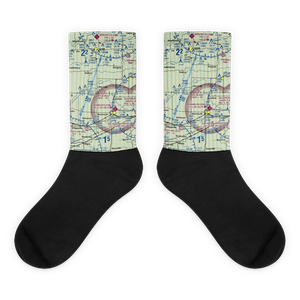 M.A.M Trail Airport (IL65) VFR Sectional Socks