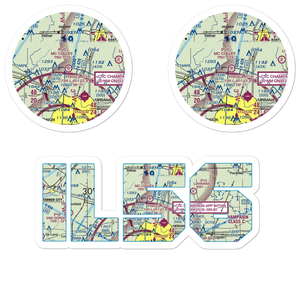 Mc Culley Airport (IL56) VFR Sectional Sticker Pack