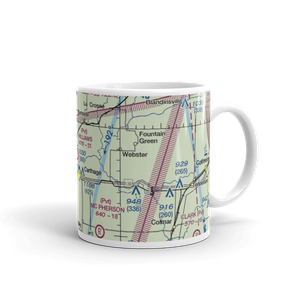 Williams Airport (IL52) VFR Sectional  Mug