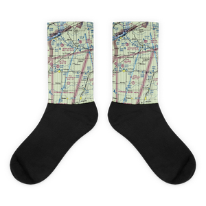 Brooks Ranch Airport (IL46) VFR Sectional Socks