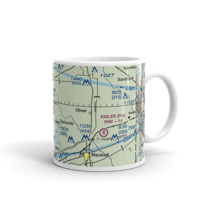 Perry RLA Airport (IL39) VFR Sectional  Mug