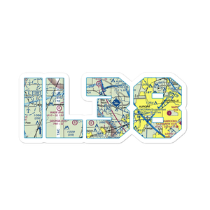 J Maddock Airport (IL38) VFR Sectional Sticker