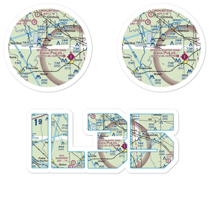 Redpath Restricted Landing Area (IL35) VFR Sectional Sticker Pack