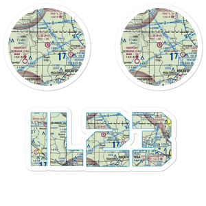 Ellis Airport (IL23) VFR Sectional Sticker Pack