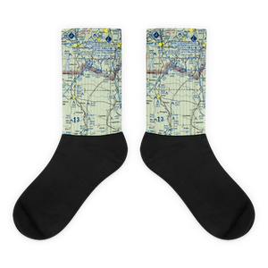 Houseman Airport (IL16) VFR Sectional Socks