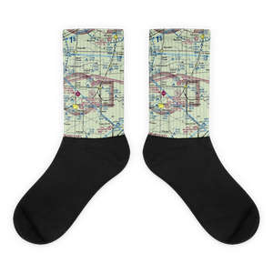 Runyan Aviation Airport (IL15) VFR Sectional Socks
