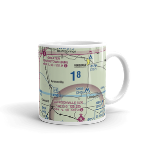 Kinsey RLA Restricted Landing Area (IL12) VFR Sectional  Mug