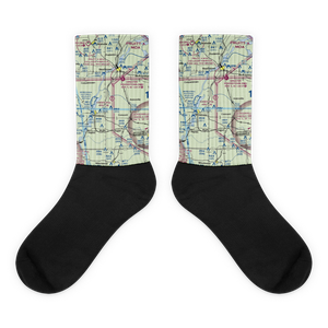 Kinsey RLA Restricted Landing Area (IL12) VFR Sectional Socks