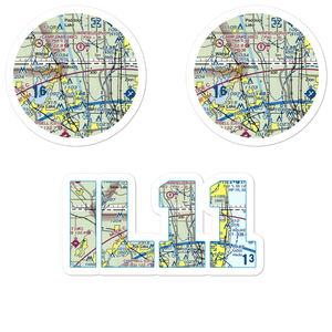 Donald Alfred Gade Airport (IL11) VFR Sectional Sticker Pack