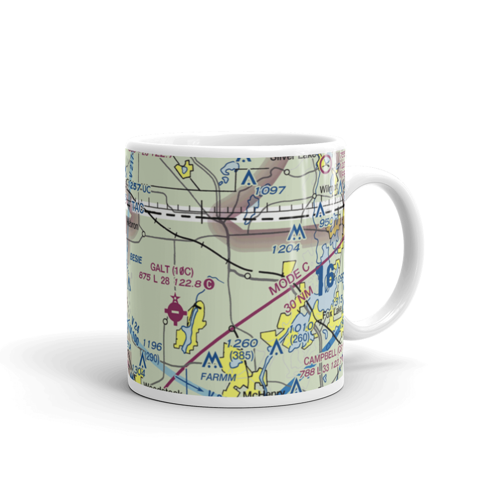 Bingham Airport (IL05) VFR Sectional  Mug 