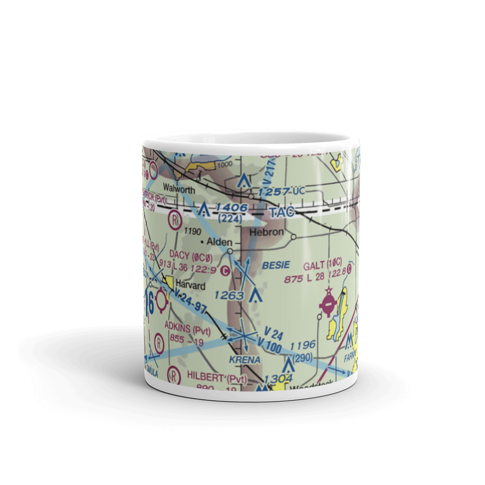 Bingham Airport (IL05) VFR Sectional  Mug 