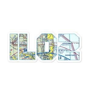 Herbert C. Maas Airport (IL02) VFR Sectional Sticker