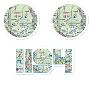 Irion Airport (II94) VFR Sectional Sticker Pack