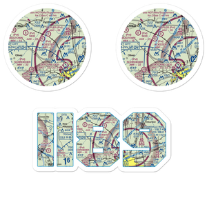 Yelverton Airport (II89) VFR Sectional Sticker Pack