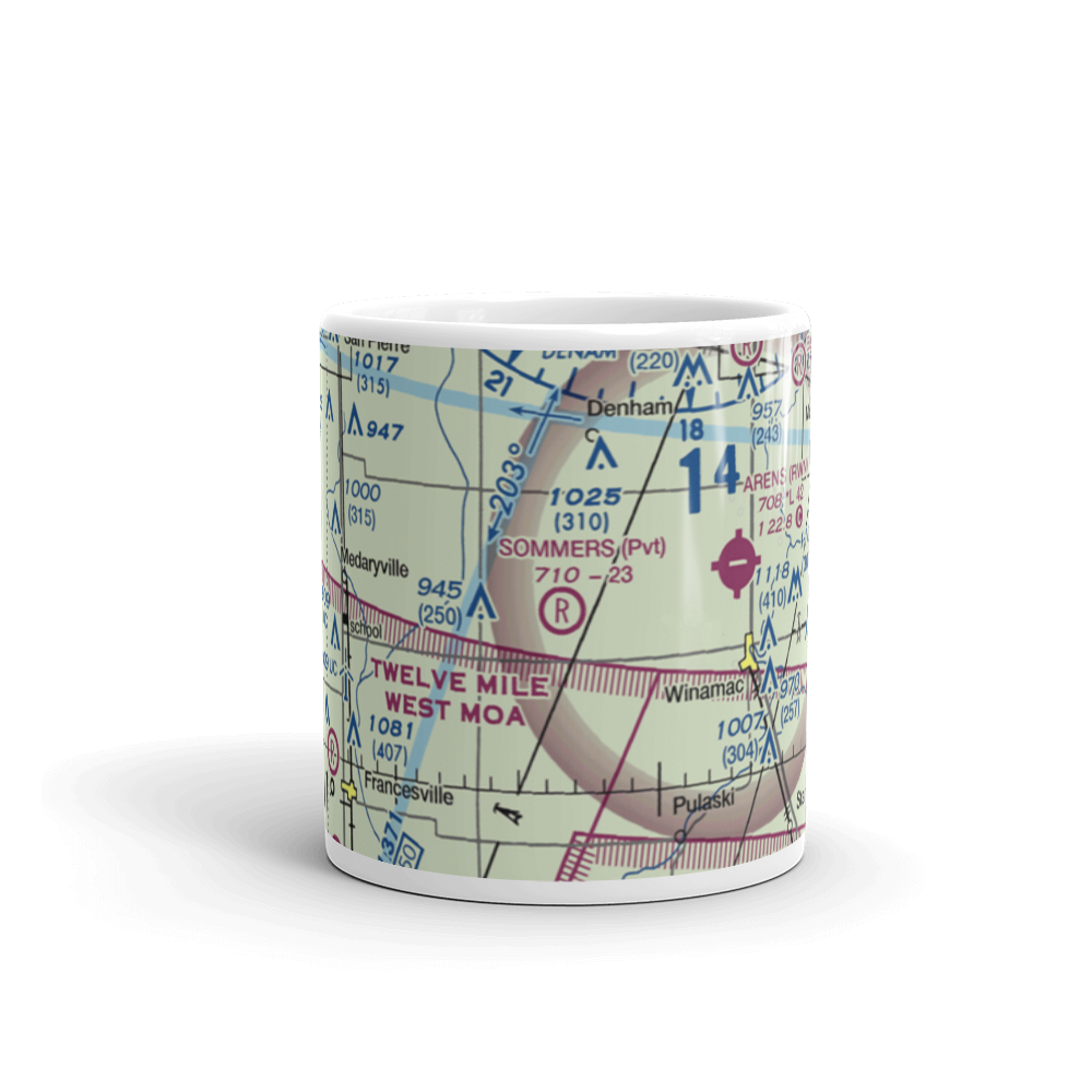 Sommers Airport (II79) VFR Sectional  Mug 
