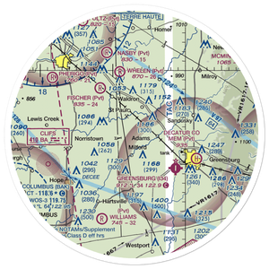 Smith Airport (II71) VFR Sectional Sticker (30 mile)