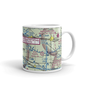 Berger Airport (II62) VFR Sectional  Mug