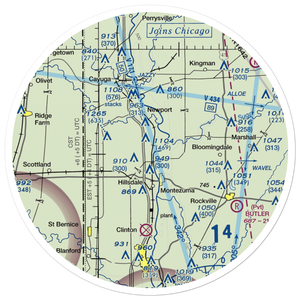Strip Airport (II59) VFR Sectional Sticker (30 mile)