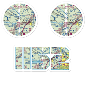 Haffner Airport (II52) VFR Sectional Sticker Pack