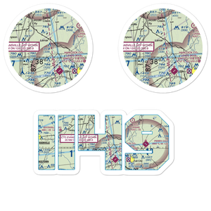 Foertsch Airport (II49) VFR Sectional Sticker Pack