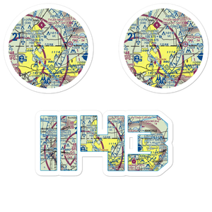 C. V. Airport (II43) VFR Sectional Sticker Pack