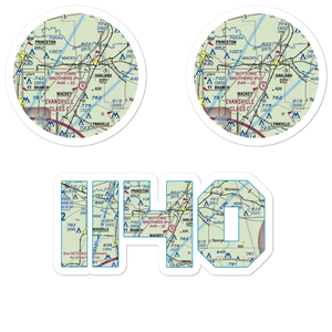 Hopkins Farms Airport (II40) VFR Sectional Sticker Pack