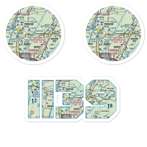 Hollingsworth Airport (II39) VFR Sectional Sticker Pack