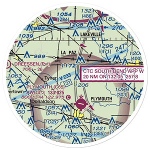 Sherk Field (II38) VFR Sectional Sticker (20 mile)