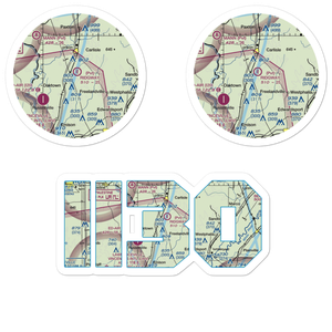 Ridgway Flying Service Airport (II30) VFR Sectional Sticker Pack