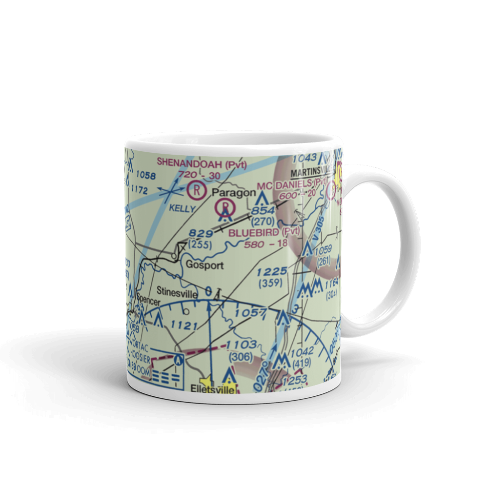 Timber Trails Airport (II25) VFR Sectional  Mug 