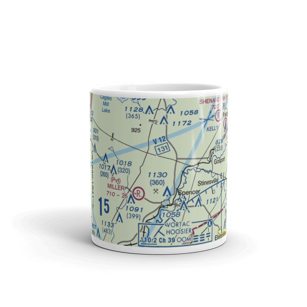 Timber Trails Airport (II25) VFR Sectional  Mug 