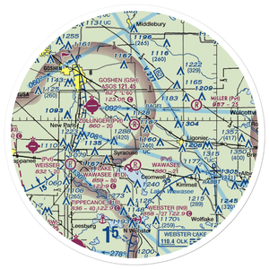 Zollinger Strip (II21) VFR Sectional Sticker (30 mile)