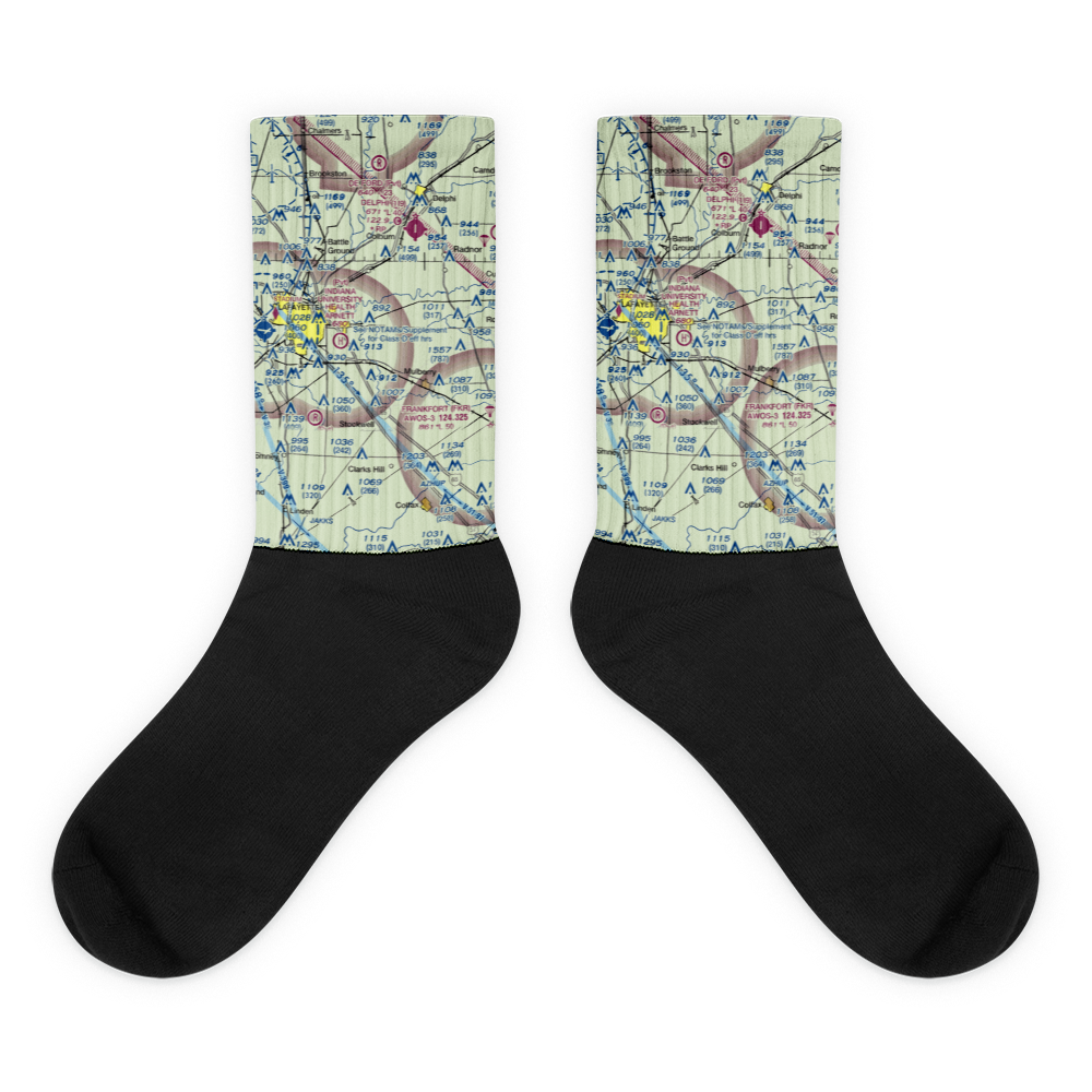Etter Airport (II19) VFR Sectional Socks 