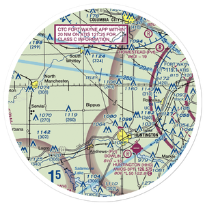Beck Private Airport (II14) VFR Sectional Sticker (30 mile)