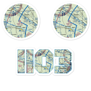 Buell Airport (II03) VFR Sectional Sticker Pack