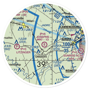 Josephs Field (IG07) VFR Sectional Sticker (20 mile)