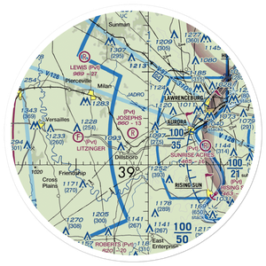 Josephs Field (IG07) VFR Sectional Sticker (30 mile)