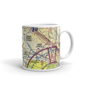 Foster Field - Dzone Skydiving Airport (ID92) VFR Sectional  Mug
