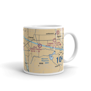 Tracy Ranch Airport (ID88) VFR Sectional  Mug